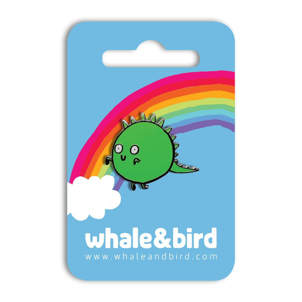 Pea Rex Enamel Pin