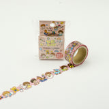 Hello Baby Round Top Masking Tape • Tips Die-Cut Tape Character Series