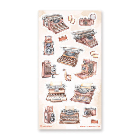 STICKII Old Memories Sticker Sheet