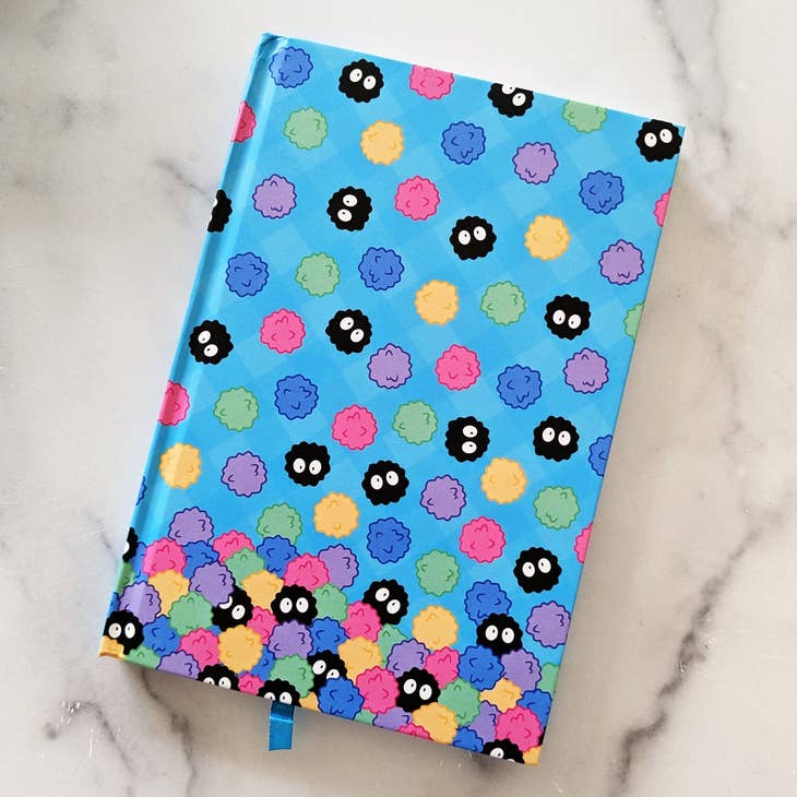 Cuaderno de tapa dura de Sootball y Konpeito
