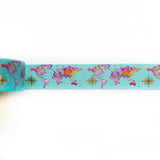 Simply Gilded WASHI 15mm - Spearmint GREEN Map + light gold foil