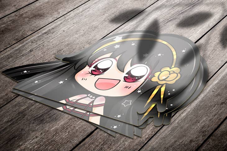 Naytendo - Spy x Family Mini Yor Peeker Anime Vinyl Sticker