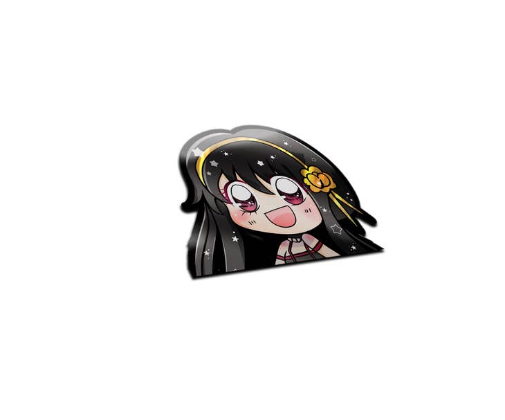Naytendo - Spy x Family Mini Yor Peeker Anime Vinyl Sticker