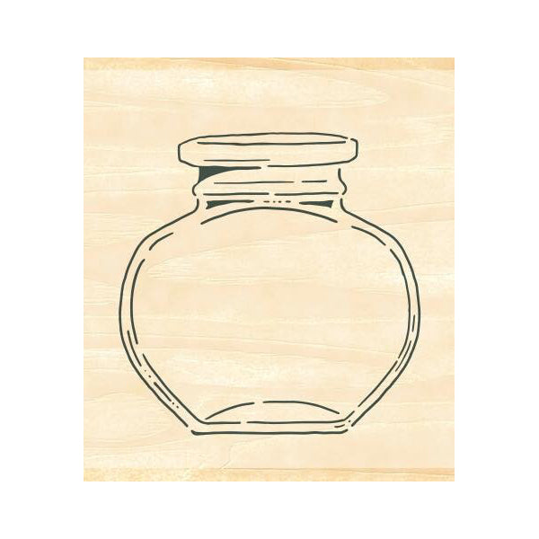 Sello complementario de Beverly Ink: botella de tinta de vidrio 