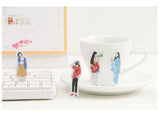 Freckle Girl Washi Flake Sticker