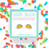 Taco Earrings Luxcups