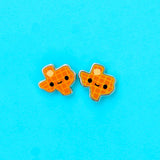 Texas Waffle Earrings
