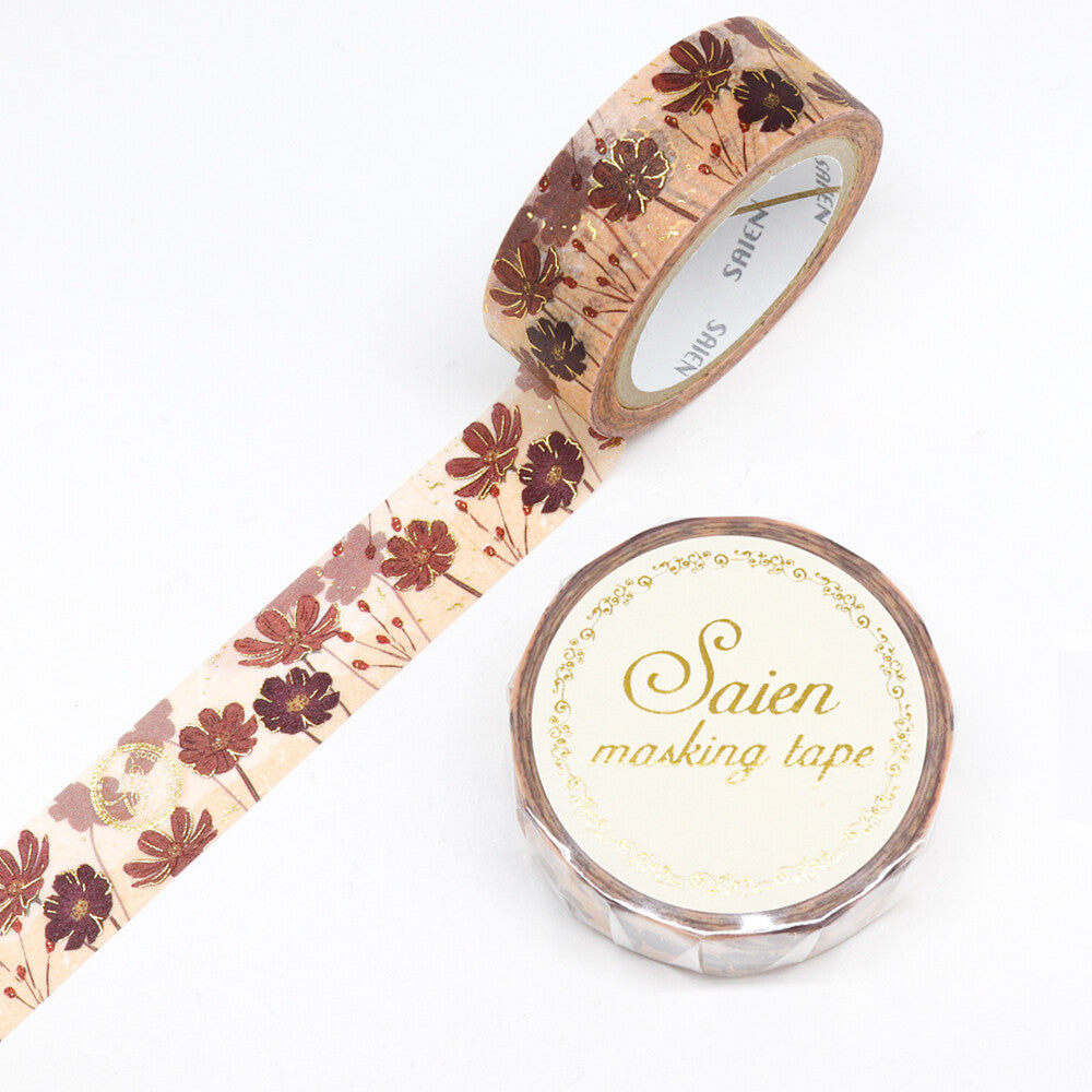 Cinta washi Cosmo de chocolate