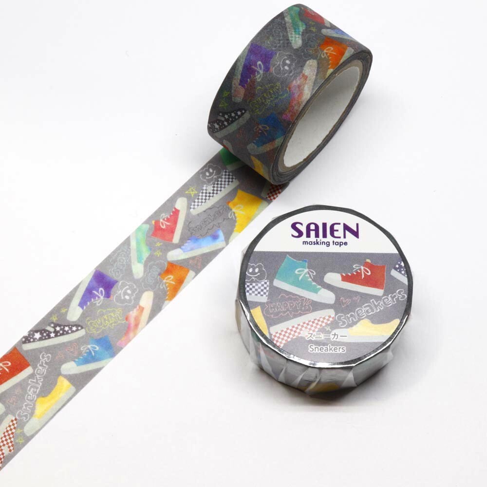Sneakers Japanese Washi Tape SAIEN