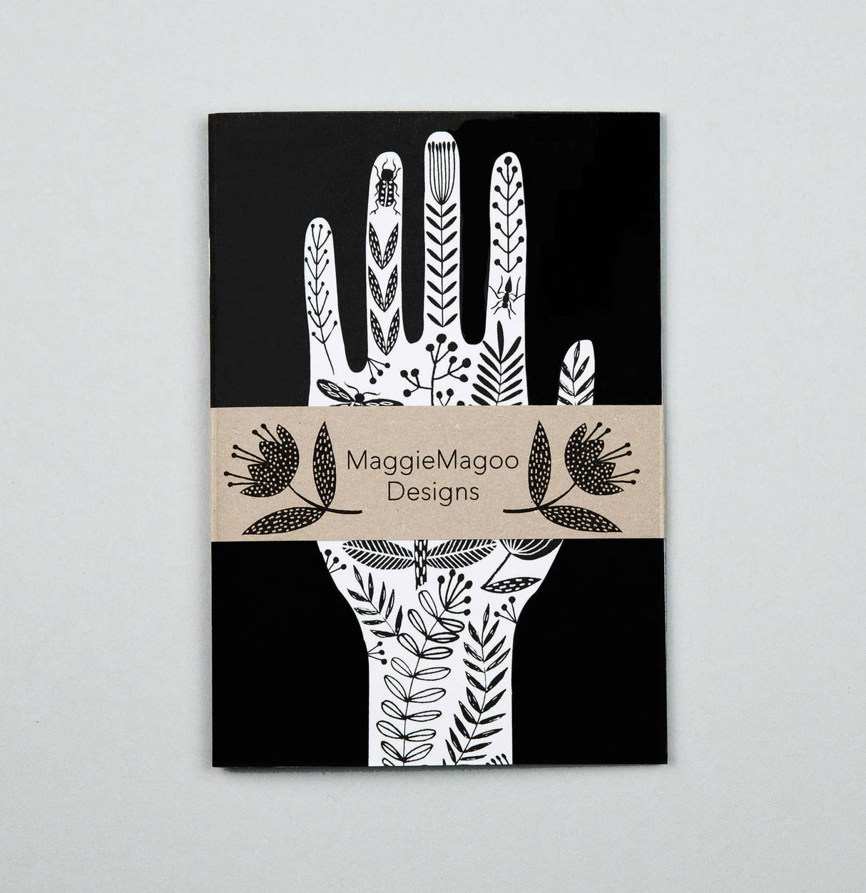 Libreta A6 con diseño de arte popular