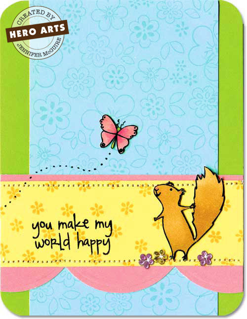 Homework Frog Rubber Stamp