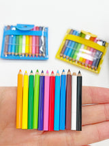 Lápices de colores mini en estuche