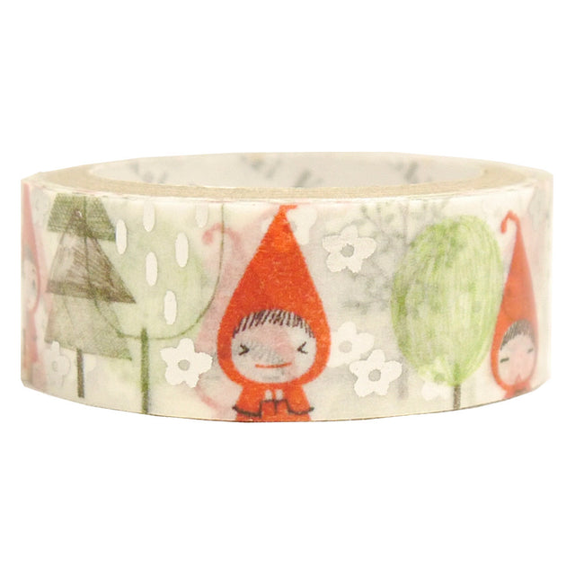 Red Riding Hood with Big Bad Wolf Shinzi Katoh Japanese Masking Tape