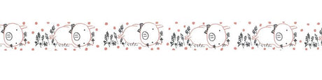 Animal Feeling Pig Washi Tape • Shinzi Katoh Design