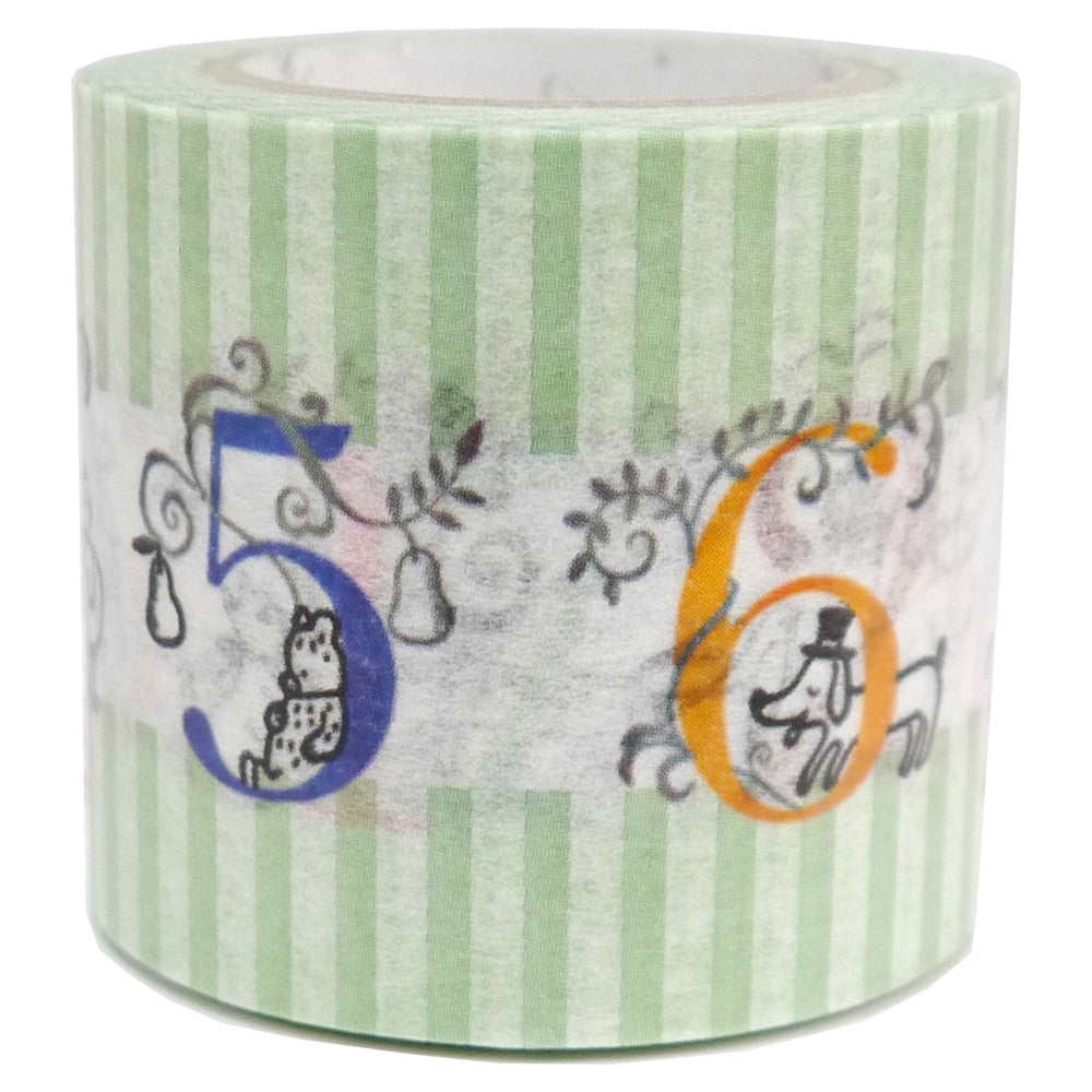 Number Wide Washi Tape Shinzi Katoh Design