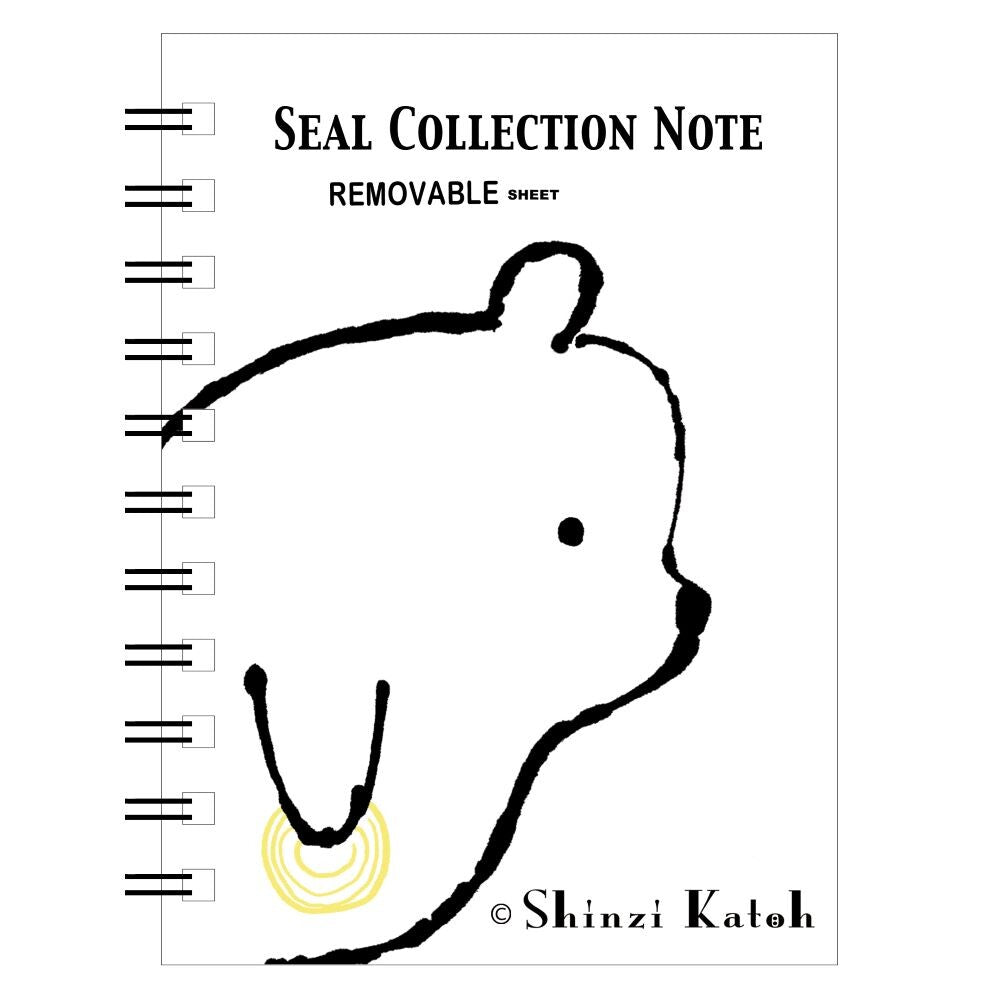 Álbum de pegatinas de osos Shinzi Katoh Design 