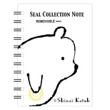 Álbum de pegatinas de osos Shinzi Katoh Design 
