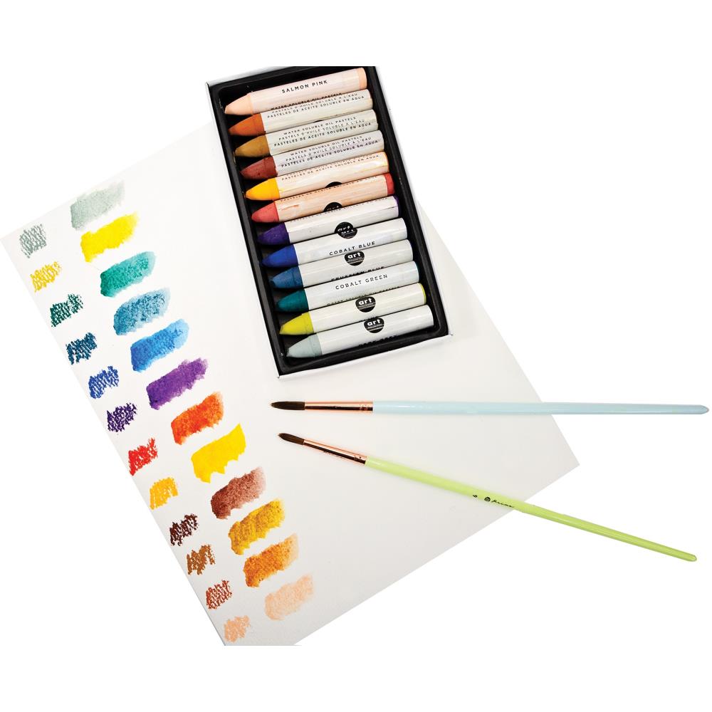 Prima Water Soluble Oil Pastels Rustic Art Philosophy 12/Pkg