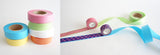 Light Blue Check Japanese Washi Tape • Basic Masté Masking Tape